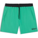 Bright Green - Zwembroek - Elastisch - Met Koord - Achterzak