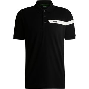 Actieve Paddy-polo in een piqué van een katoenmix