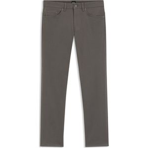 Delaware Slim-fit broek van geborsteld satijn