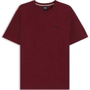 BOSS - Pyjama Top - Dark Red - Waffle T-Shirt