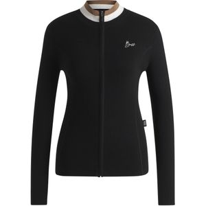 Slim-fit ruitervest met ribstructuur