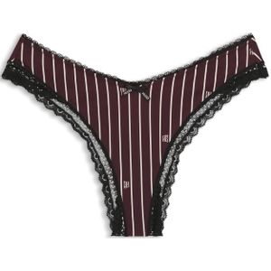 String van elastische microvezelstof met kanten afwerking