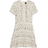 BOSS Jurk 'Datarni1'  lichtbeige / zwart