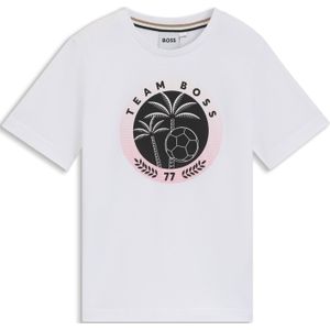 Katoenen T-shirt met creatief artwork