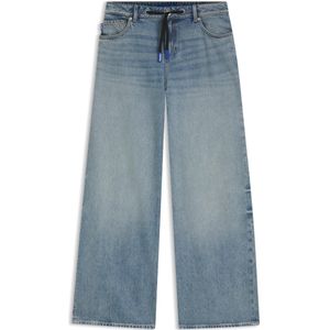 Hugo - Gobana 10274720 01 - Spijkerbroek - Blauw - Baggy Pasvorm