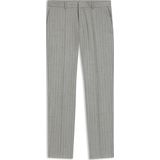 BOSS - Pantalon - Scheerwol - Met Strepen