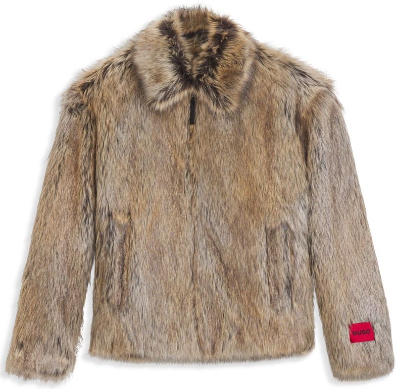 Hugo - Bryan2541 - Jas - Imitatiebont - Relaxte Pasvorm