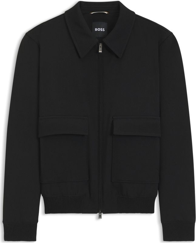 BOSS - CHARLY - Bomberjack - Regular Fit - Effen