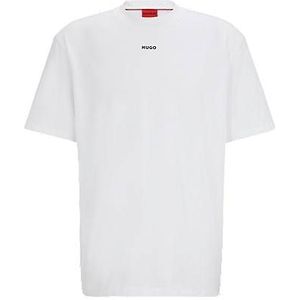 Relaxed-fit T-shirt van katoen met logoprint