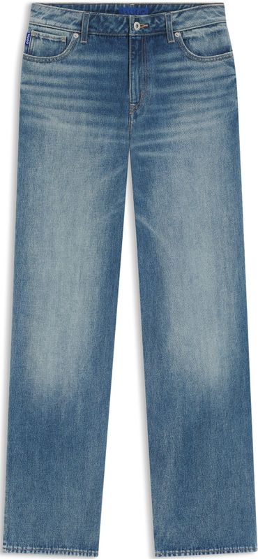 Hugo - Gamala 10273029 01 - Spijkerbroek - Baggy Fit - Stug Denim