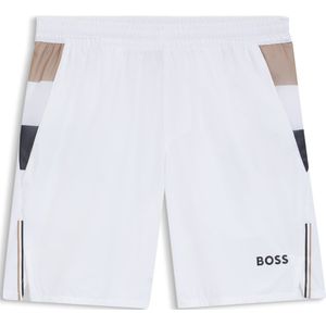 BOSS - S_T-Match - Sportbroek - Donkerblauw Lichtbruin Wit