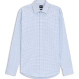 Boss - Joe Kent C1 - Overhemd - Regular Fit - Geruite Stretch-katoen