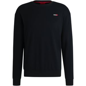 Sweater van een katoenmix met hartlogo