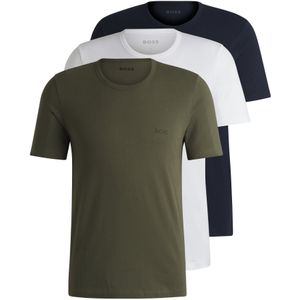 Set van drie underwear T-shirts met logostiksels