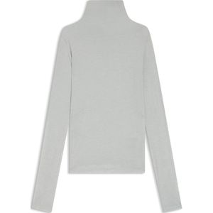 Top van zachte jersey met hoge hals