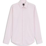BOSS - Regular-fit Overhemd - Geruite Stretchkatoen Twill