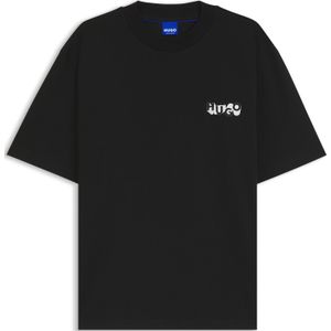 T-shirt van katoenen jersey met logo-artwork