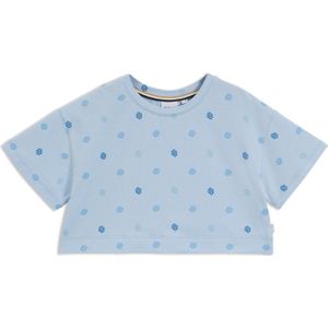 Regular-fit kinder-T-shirt van stretchkatoen met Double B-monogrammen