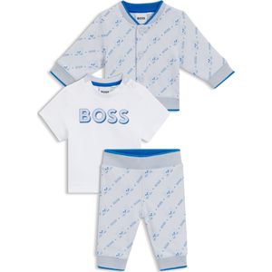 BOSS Kidswear - Trainingspak - Rood - Zuivere Katoen