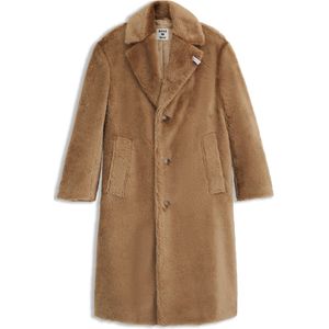 BOSS x Steiff-mantel van gestructureerde wol en katoen