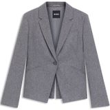 BOSS - Slim-fit Blazer - Zacht Flanel