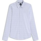 BOSS - ROAN - Slim Fit Overhemd - Ademend Materiaal - All-over Motief