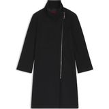 HUGO - Regular-fit Mantel - Asymmetrische Ritssluiting - Winterjassen