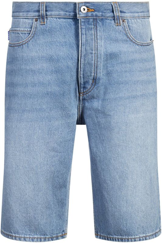 Hugo - Skate 01 - Korte Jeans - Stonewash - Rechte Pasvorm