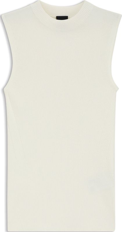 BOSS - Feskies - Gebreide Top - Offwhite - Mouwloos