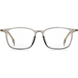 BOSS - Optisch Montuur - Transparant Acetaat - Goudkleurig Staal