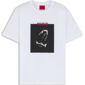 HUGO - Dobero 10258299 01 - T-shirt - Katoen - Korte Mouwen
