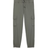 Waterafstotende cargobroek van gekreukt materiaal