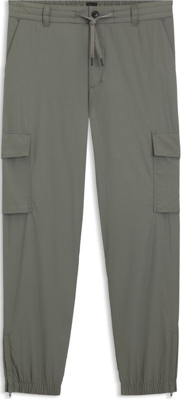 Waterafstotende cargobroek van gekreukt materiaal