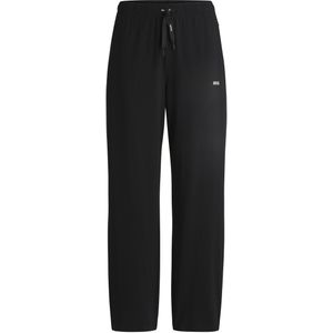 BOSS - Pyjamabroek - Jersey - Stretchkatoen - Contrasterende Logoprint