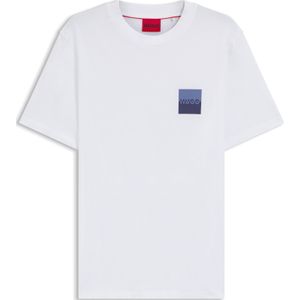 Hugo - T-shirt - Katoen - Gesplitst Logo - Regular Fit - Ronde Hals