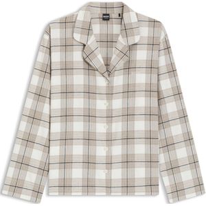 BOSS - HOLIDAY - Pyjamabovendeel - Regular Fit - Katoenmix - Geruit