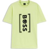 BOSS - Relaxed-fit T-shirt - Katoen - Tennis geïnspireerd 3D-logo