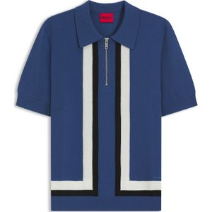 HUGO - SHOLPONE - Poloshirt - Regular Fit - All-over Motief