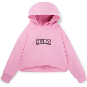 Kinderhoodie van fleece met logo-artwork