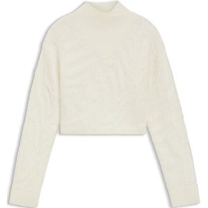 BOSS - Kortere Trui - Gelaagde Halslijn - Wolmix