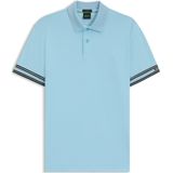 BOSS - Zone - Poloshirt - Grijs - Katoen - Korte Mouwen