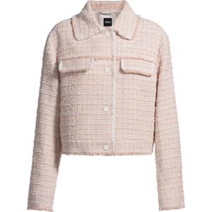 Regular-fit blazer van tweed