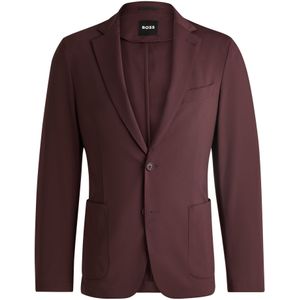 Slim-fit colbert van hoogwaardige stretchjersey