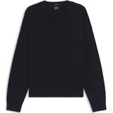 BOSS - FASCONA - Gebreide Pullover - Relaxed Fit - Puur Kasjmier