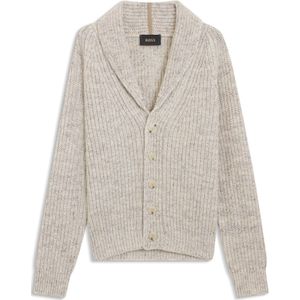 Gebreid vest van kasjmier en wol