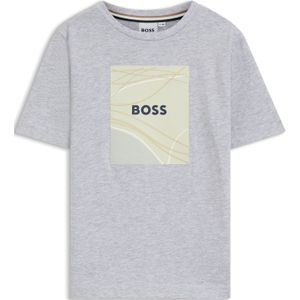 T-shirt voor kinderen van katoenen jersey met logo-artwork