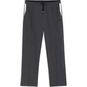 Relaxed-fit trainingsbroek van jacquard met stiksels