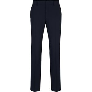 Regular-fit broek van stretchwol