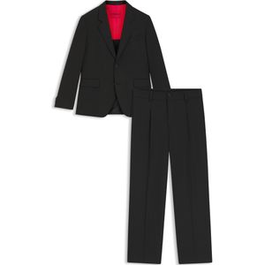 Tweedelig modern-fit pak van stretchtwill