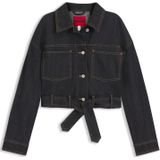 HUGO - GALATA - Jeansjack - Effen - Oversized - Katoenmix